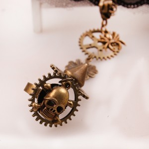 latest Style Hand-Made Jewelry Pirates Steam Engine Series Retro Bracelet Lace Jewelry bangle wholesale