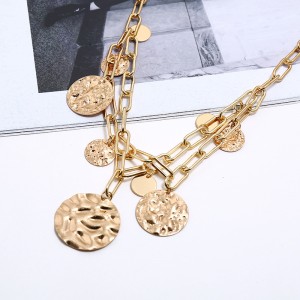 2020 new Models Accessories Good Friend Name Necklace Boys And Girls Manufacturers Spot alloy necklaces