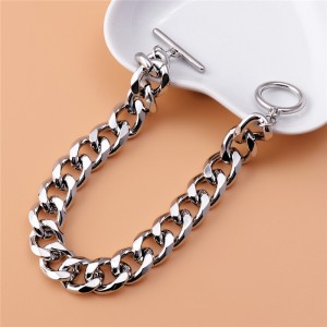 2020 Hot Selling Famous Chain Bracelet Women’s Single Buckle Concora Crush Chain Multi-Layer Two-Color Tail Chain bracelets