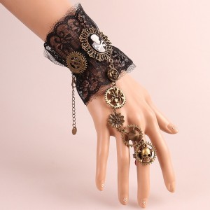 latest Style Hand-Made Jewelry Pirates Steam Engine Series Retro Bracelet Lace Jewelry bangle wholesale