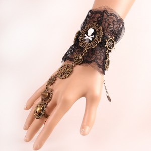 latest Style Hand-Made Jewelry Pirates Steam Engine Series Retro Bracelet Lace Jewelry bangle wholesale