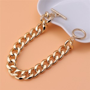 2020 Hot Selling Famous Chain Bracelet Women’s Single Buckle Concora Crush Chain Multi-Layer Two-Color Tail Chain bracelets